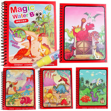 Load image into Gallery viewer, Montessori Coloring Book Doodle &amp; Magic Pen Painting Drawing Board For Kids Toys Magic Water Drawing Book Birthday Gift