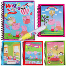 Load image into Gallery viewer, Montessori Coloring Book Doodle &amp; Magic Pen Painting Drawing Board For Kids Toys Magic Water Drawing Book Birthday Gift